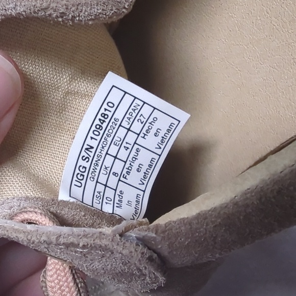 UGG Pink Suede Sneakers - Picture 8 of 8